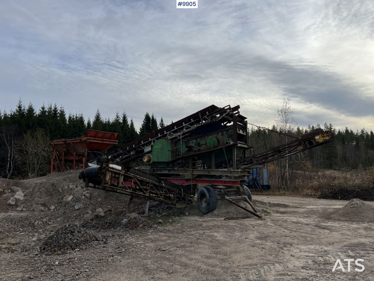 Mobile crushing plant - Svedala Arbrå 6030 - 移动破碎机:图4 Mobile crushing plant - Svedala Arbrå 6030 - 移动破碎机:图4