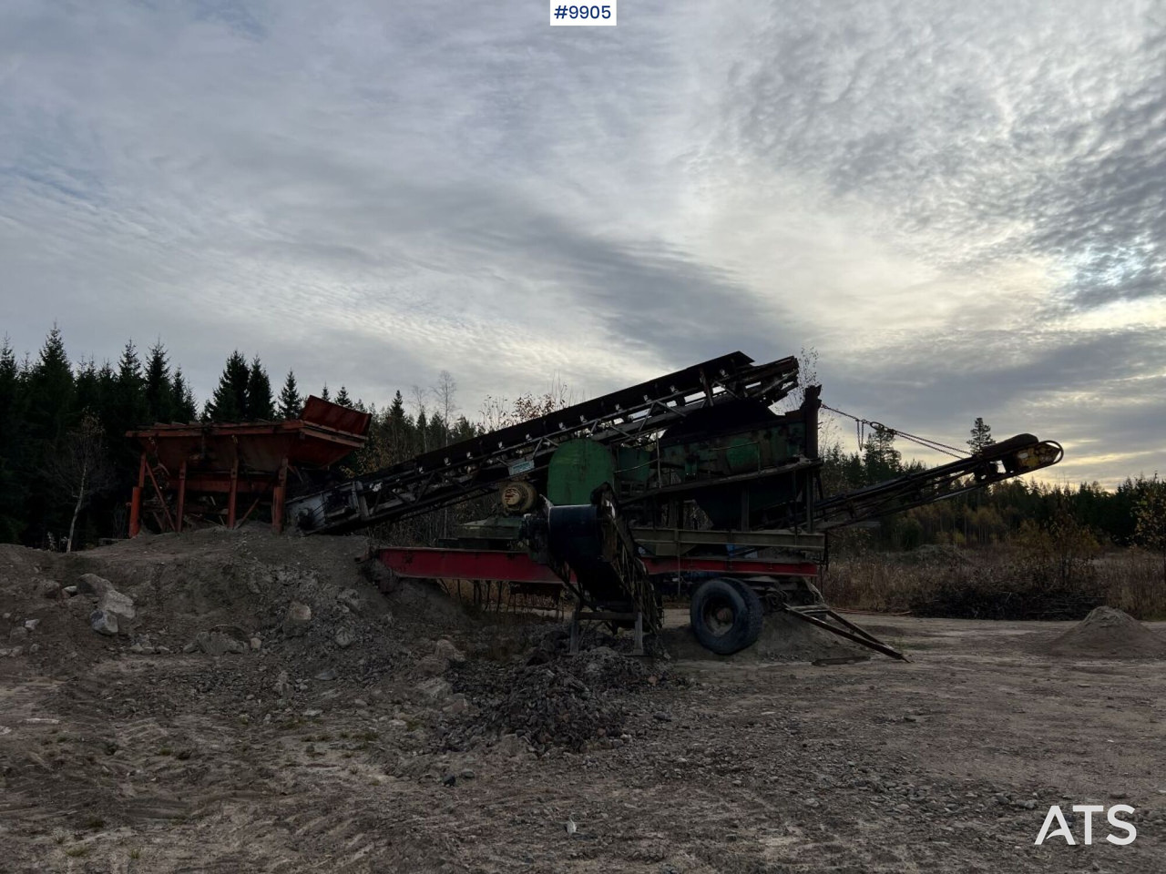 Mobile crushing plant - Svedala Arbrå 6030 - 移动破碎机:图5 Mobile crushing plant - Svedala Arbrå 6030 - 移动破碎机:图5