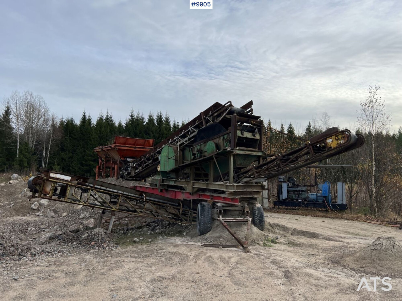Mobile crushing plant - Svedala Arbrå 6030 - 移动破碎机:图3 Mobile crushing plant - Svedala Arbrå 6030 - 移动破碎机:图3