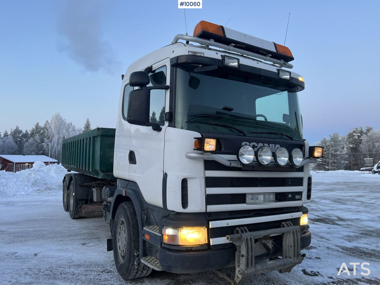 SCANIA R164 Tipper truck with plow equipment (VIDEO) - 翻斗车:图4 SCANIA R164 Tipper truck with plow equipment (VIDEO) - 翻斗车:图4