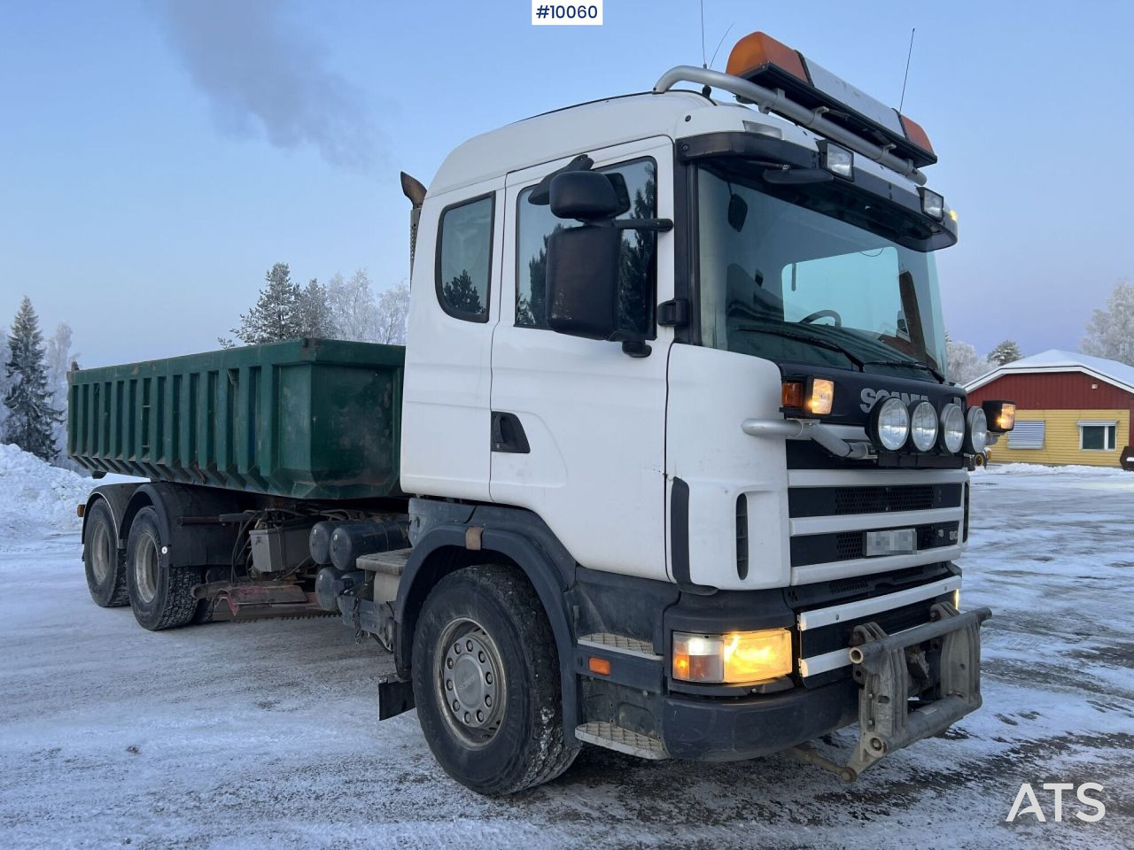 SCANIA R164 Tipper truck with plow equipment (VIDEO) - 翻斗车:图5 SCANIA R164 Tipper truck with plow equipment (VIDEO) - 翻斗车:图5