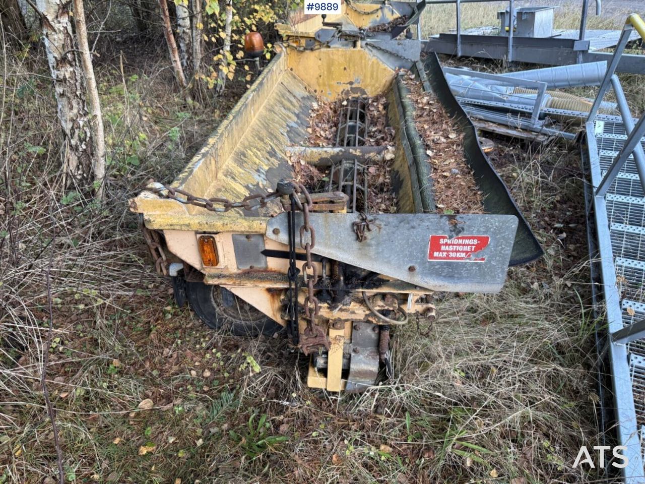 Sand spreader - Friggeråkers Verkstäder - 撒沙机/ 撒盐机:图4 Sand spreader - Friggeråkers Verkstäder - 撒沙机/ 撒盐机:图4