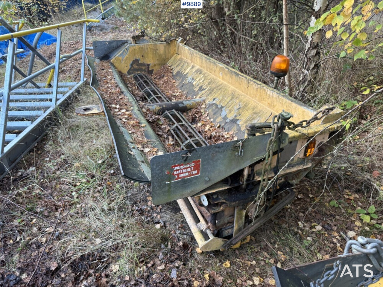 Sand spreader - Friggeråkers Verkstäder - 撒沙机/ 撒盐机:图2 Sand spreader - Friggeråkers Verkstäder - 撒沙机/ 撒盐机:图2