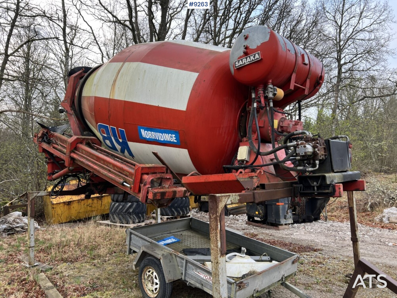 Saraka Concrete mixer - 混凝土搅拌滚筒:图5 Saraka Concrete mixer - 混凝土搅拌滚筒:图5