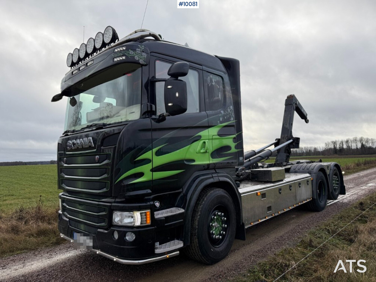 Scania G450 Hooklift Truck with tank body and tank trailer - 罐车:图2 Scania G450 Hooklift Truck with tank body and tank trailer - 罐车:图2