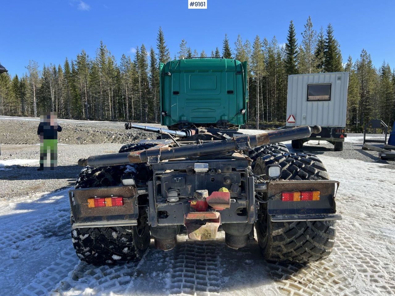 Scania R124 with cameleont quick lock, underbite and plow attachments - 驾驶室底盘卡车:图5 Scania R124 with cameleont quick lock, underbite and plow attachments - 驾驶室底盘卡车:图5