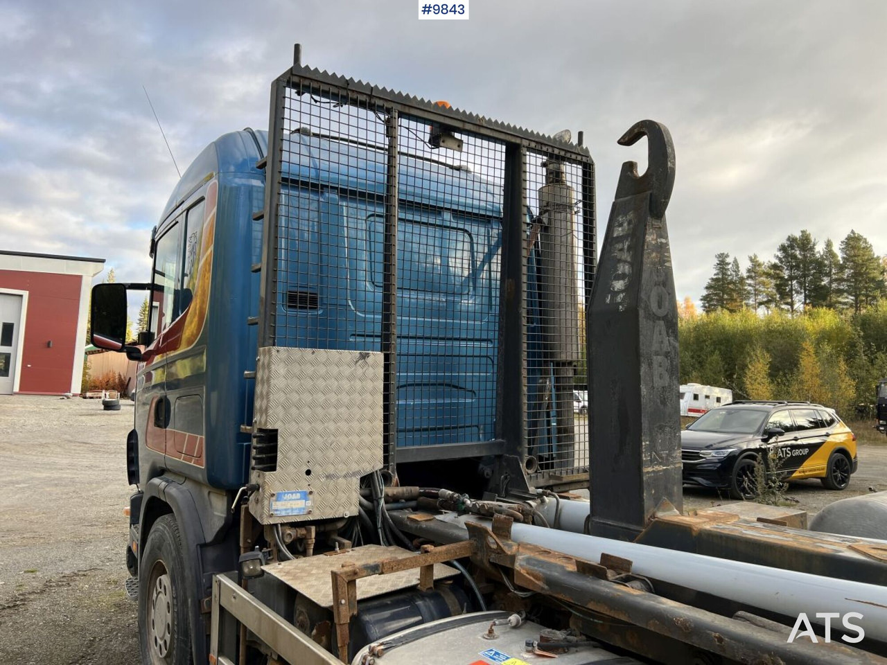 Scania R144 Hook Truck with plow equipment - 吊钩升降车:图5 Scania R144 Hook Truck with plow equipment - 吊钩升降车:图5