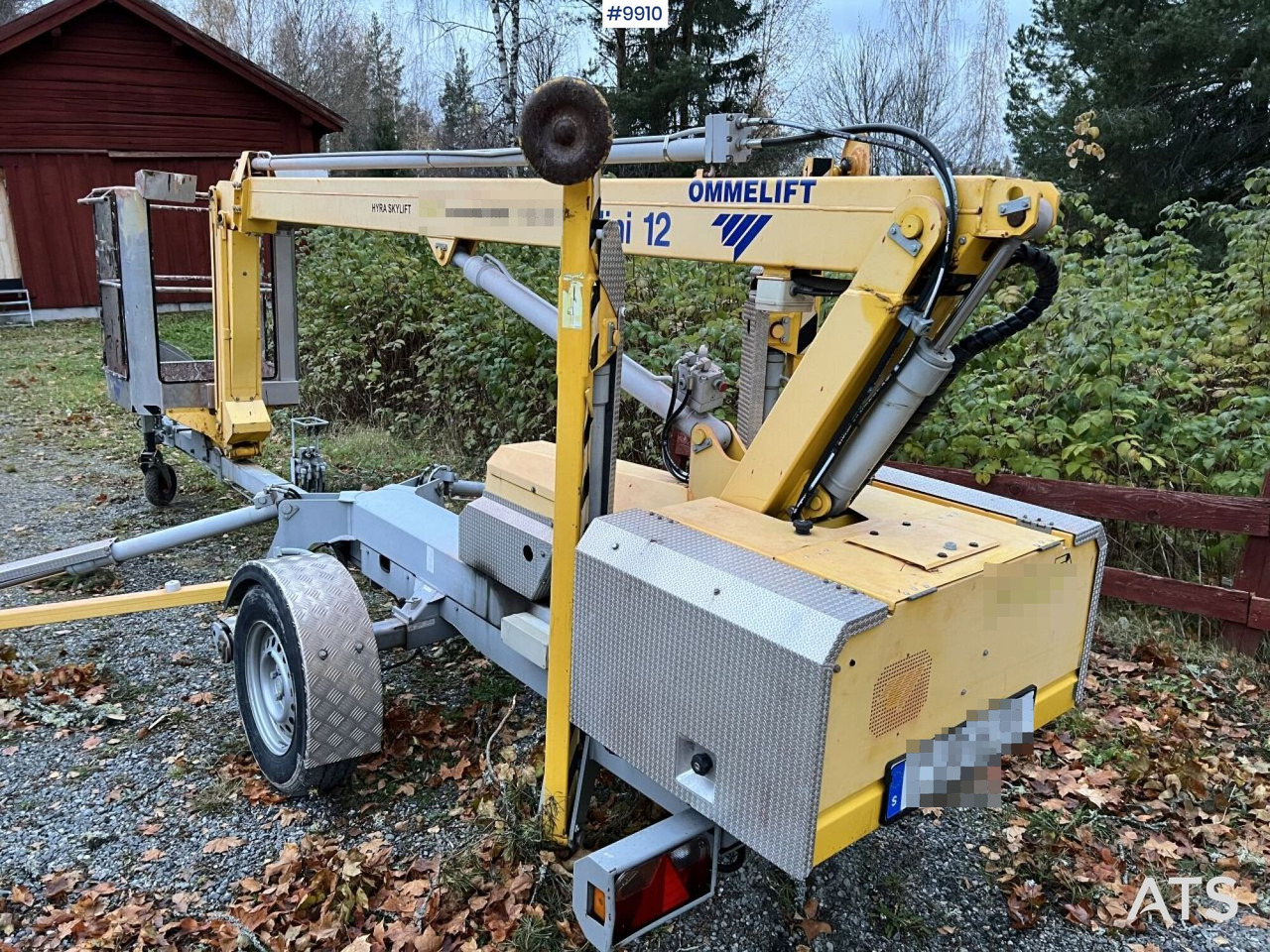 拖车式高空作业平台 Skylift - Omme Mini-12：图16