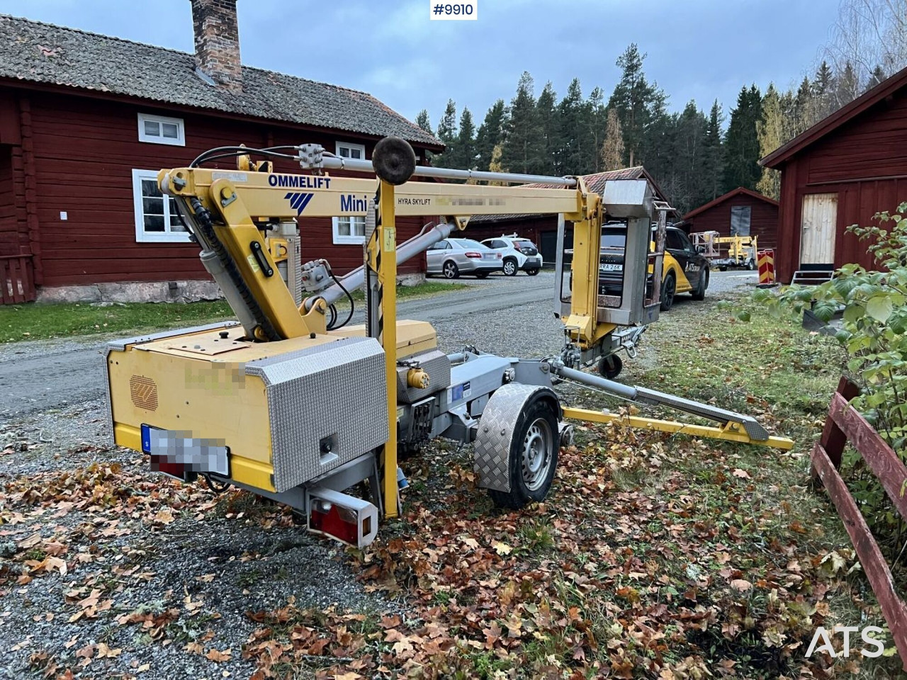 拖车式高空作业平台 Skylift - Omme Mini-12：图6