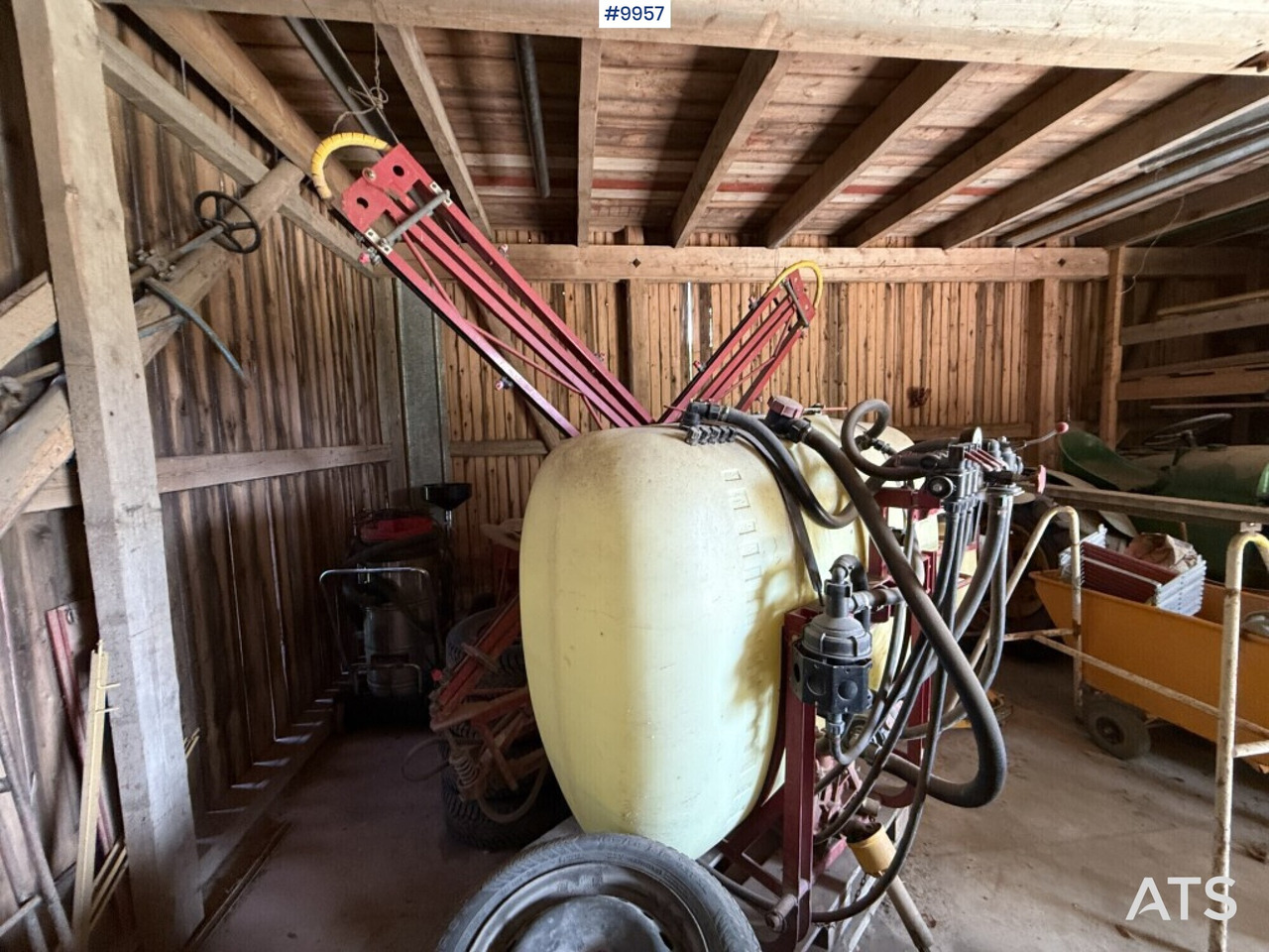 Sprayer Hardi 800L 12m - 拖拉机悬挂式喷雾机:图1 Sprayer Hardi 800L 12m - 拖拉机悬挂式喷雾机:图1