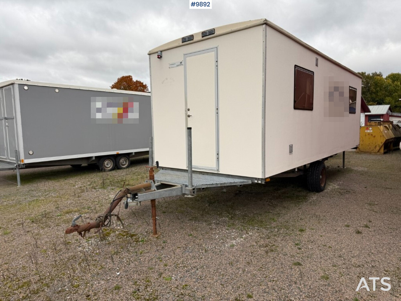 Staff wagon - Lycksele wagon PV4/3 - 建筑集装箱, 全挂车:图1 Staff wagon - Lycksele wagon PV4/3 - 建筑集装箱, 全挂车:图1