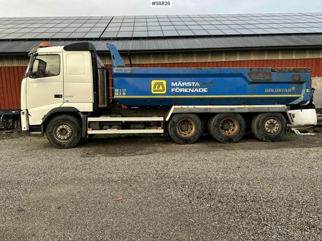 Tipper Volvo FH 540 8X4 - 翻斗车:图2 Tipper Volvo FH 540 8X4 - 翻斗车:图2