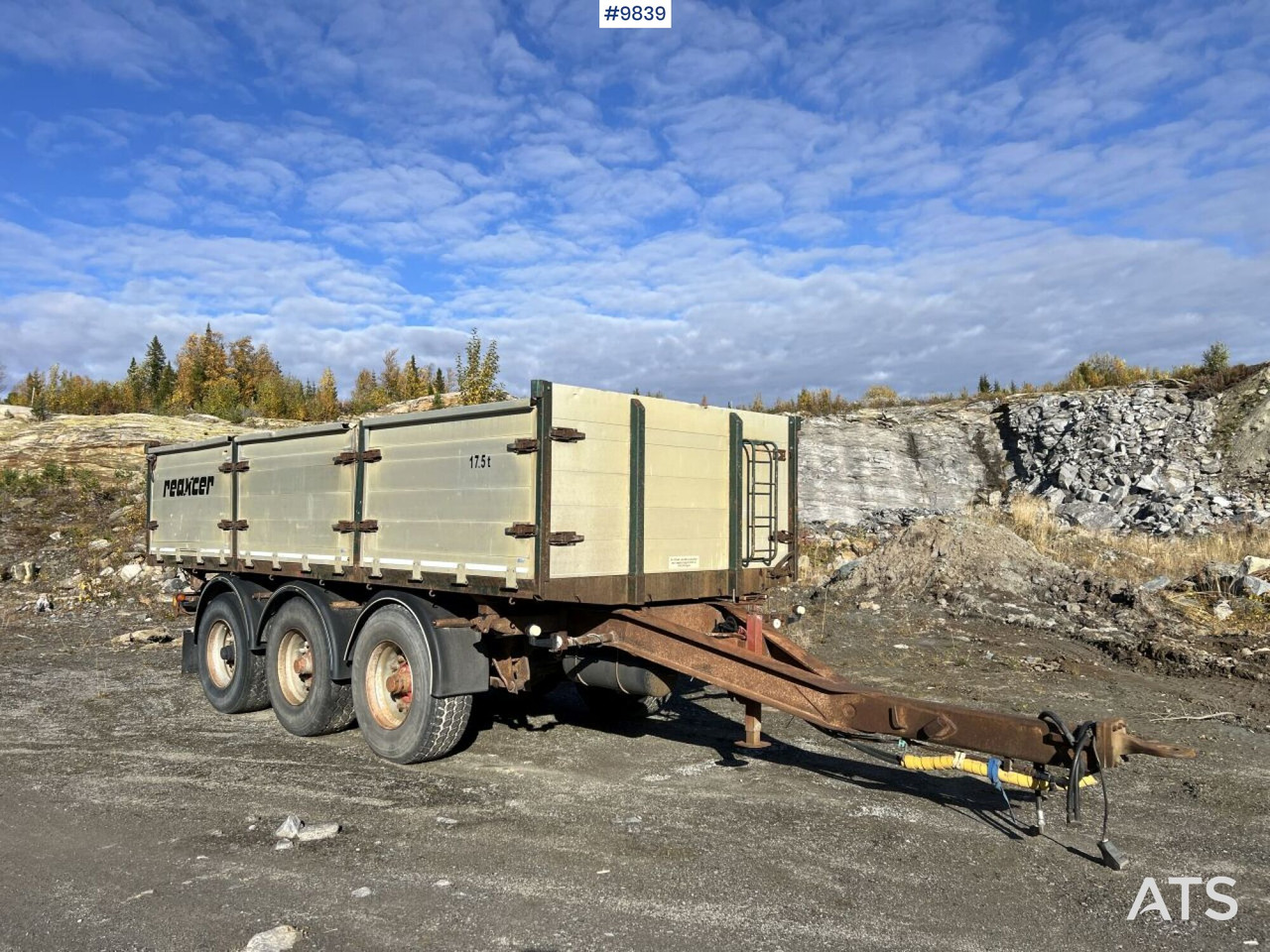 Tipper wagon Kilafors SKB3-T58 - 翻斗拖车:图2 Tipper wagon Kilafors SKB3-T58 - 翻斗拖车:图2