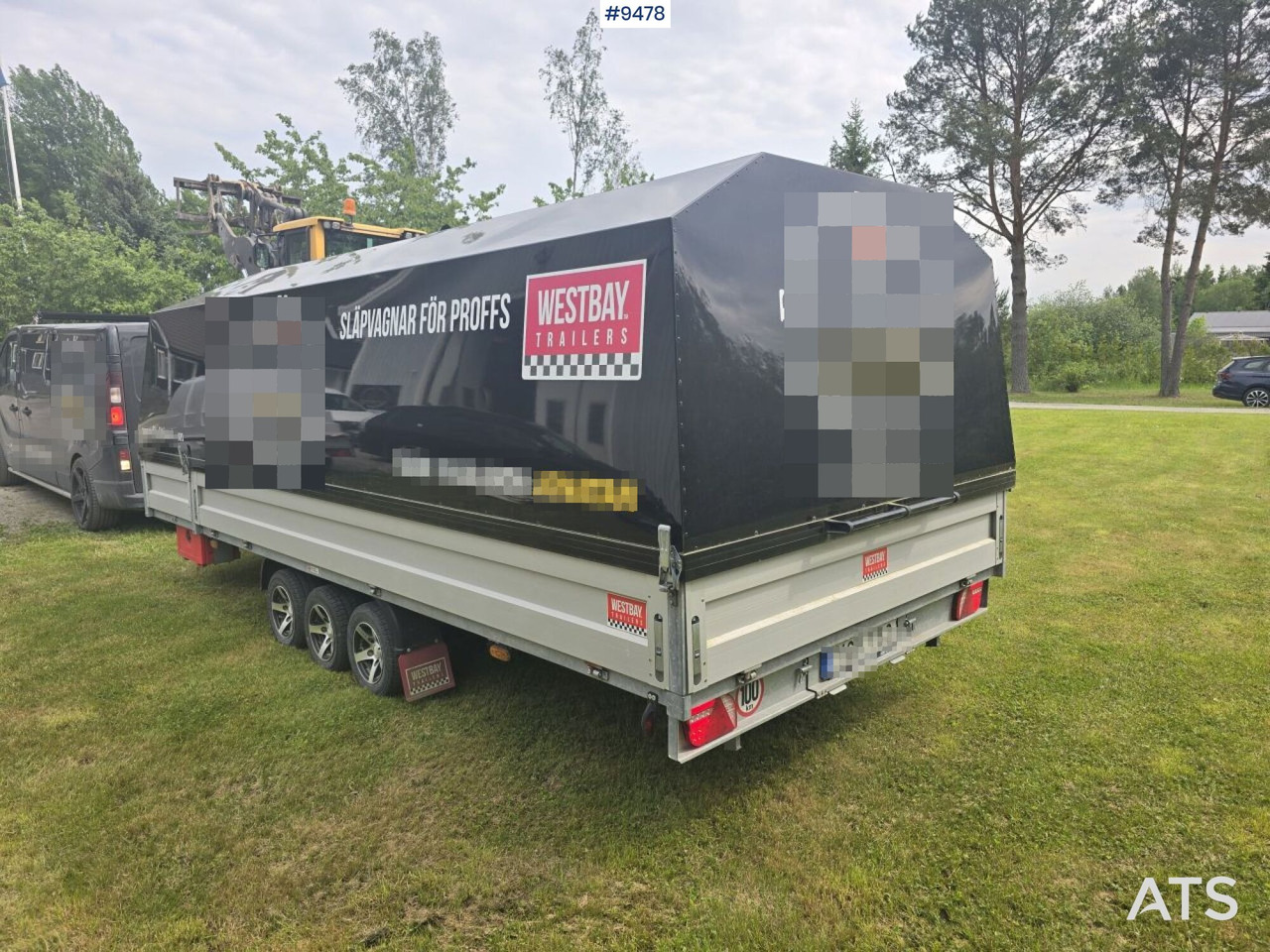 Trailer Agados Adam 15 with tipper and winch - 翻斗拖车:图2 Trailer Agados Adam 15 with tipper and winch - 翻斗拖车:图2