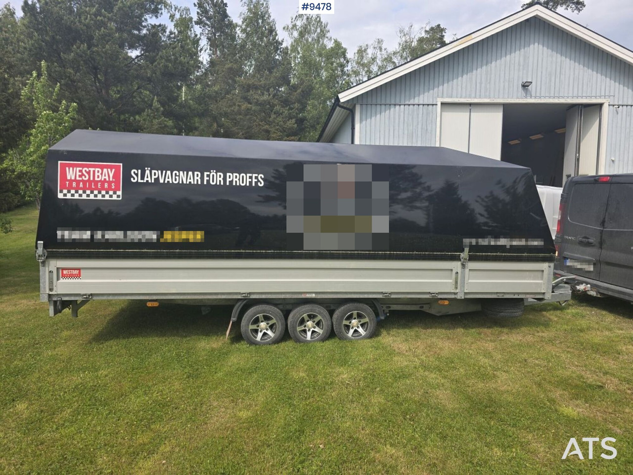Trailer Agados Adam 15 with tipper and winch - 翻斗拖车:图3 Trailer Agados Adam 15 with tipper and winch - 翻斗拖车:图3