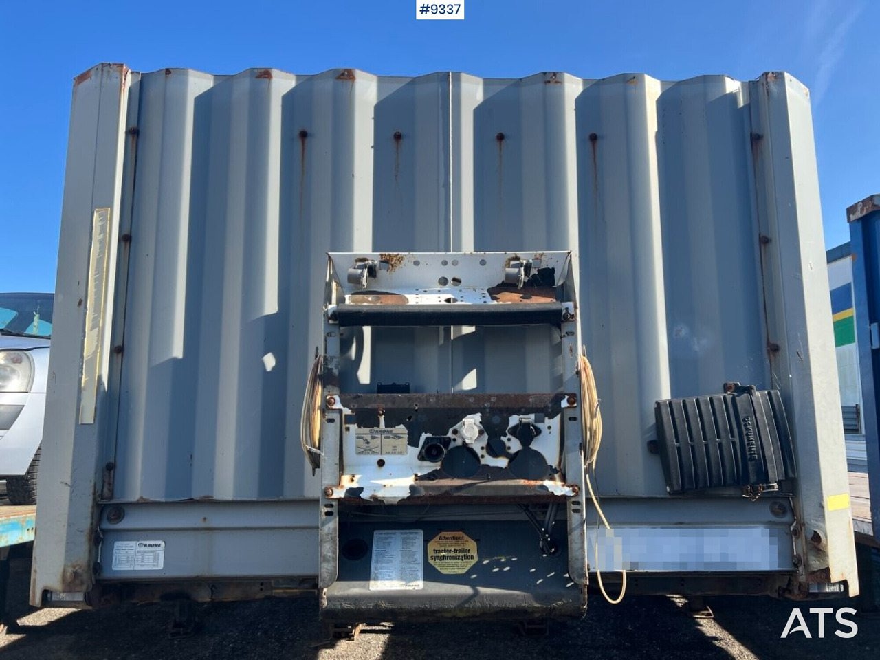 Trailer - KRONE SD PROFI-LINER - 栏板式/ 平板半拖车:图5 Trailer - KRONE SD PROFI-LINER - 栏板式/ 平板半拖车:图5