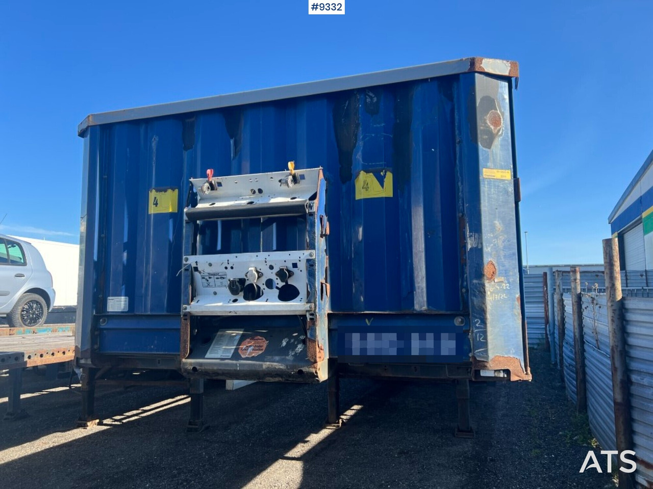 Trailer KRONE SD open flatbed - 栏板式/ 平板半拖车:图1 Trailer KRONE SD open flatbed - 栏板式/ 平板半拖车:图1