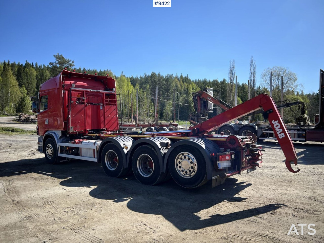 Tridem Hooklift Truck Scania G490 with plow brackets - 吊钩升降车:图4 Tridem Hooklift Truck Scania G490 with plow brackets - 吊钩升降车:图4