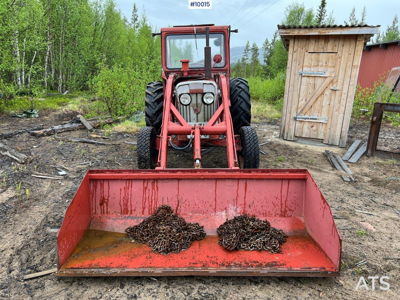 VALMET 565 Tractor with bucket (VIDEO) - 拖拉机:图3 VALMET 565 Tractor with bucket (VIDEO) - 拖拉机:图3