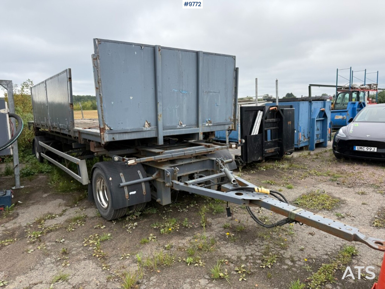 VAN HAAL R20 Hooklift body with removable flatbed - 滚出式/ 箕斗拖车, 平板卡车车身:图2 VAN HAAL R20 Hooklift body with removable flatbed - 滚出式/ 箕斗拖车, 平板卡车车身:图2