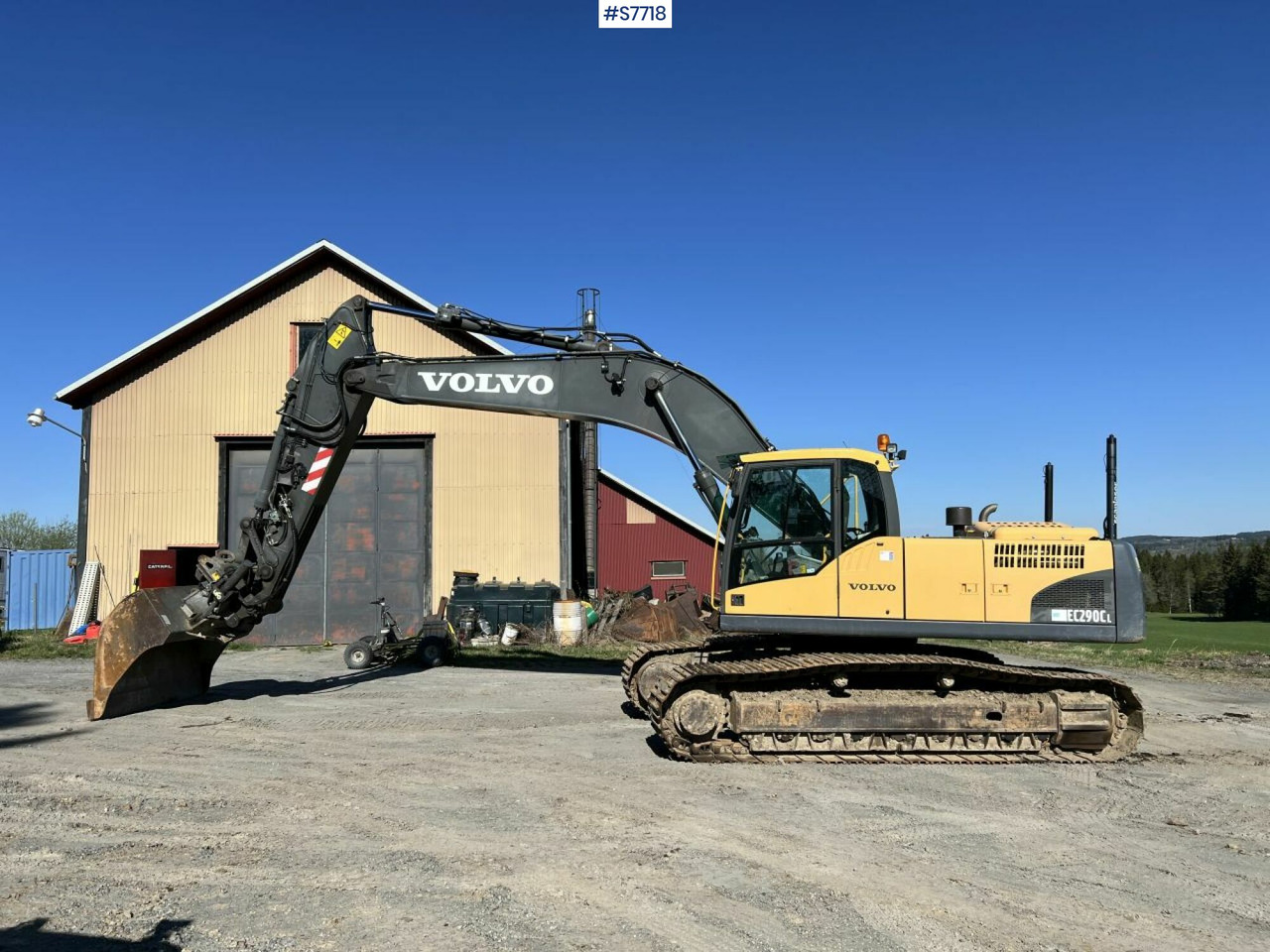 VOLVO EC 290 CL WITH DIGGING SYSTEM AND GEAR (SEE VIDEO) - 挖掘机:图2 VOLVO EC 290 CL WITH DIGGING SYSTEM AND GEAR (SEE VIDEO) - 挖掘机:图2