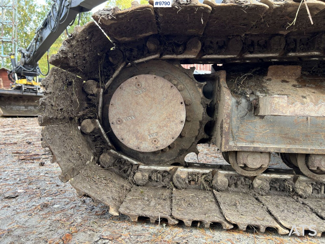 履带式挖掘机 VOLVO ECR145 EL Excavator with attachments：图15