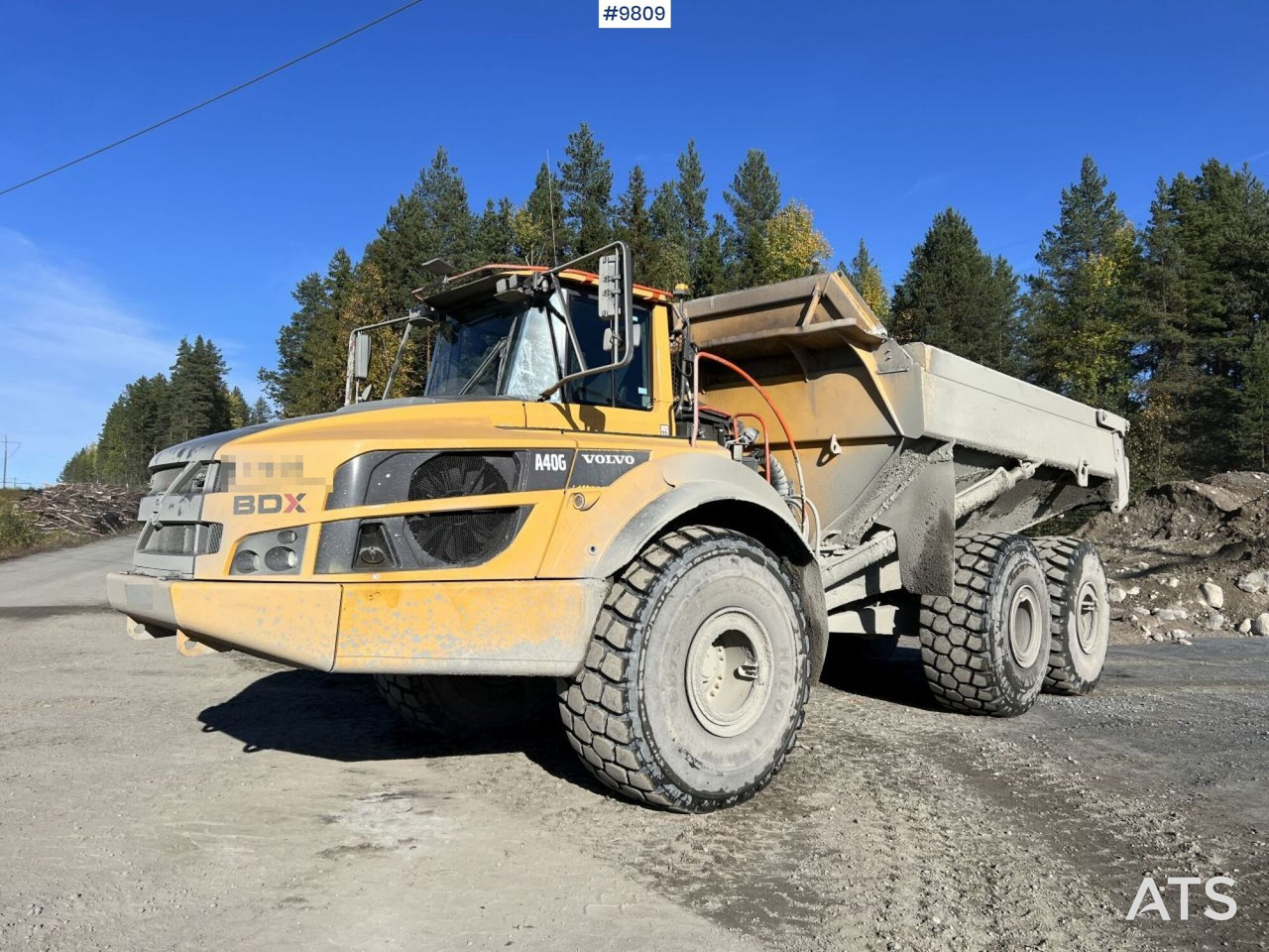 Volvo A40G dump truck - 铰接式自卸车:图2 Volvo A40G dump truck - 铰接式自卸车:图2