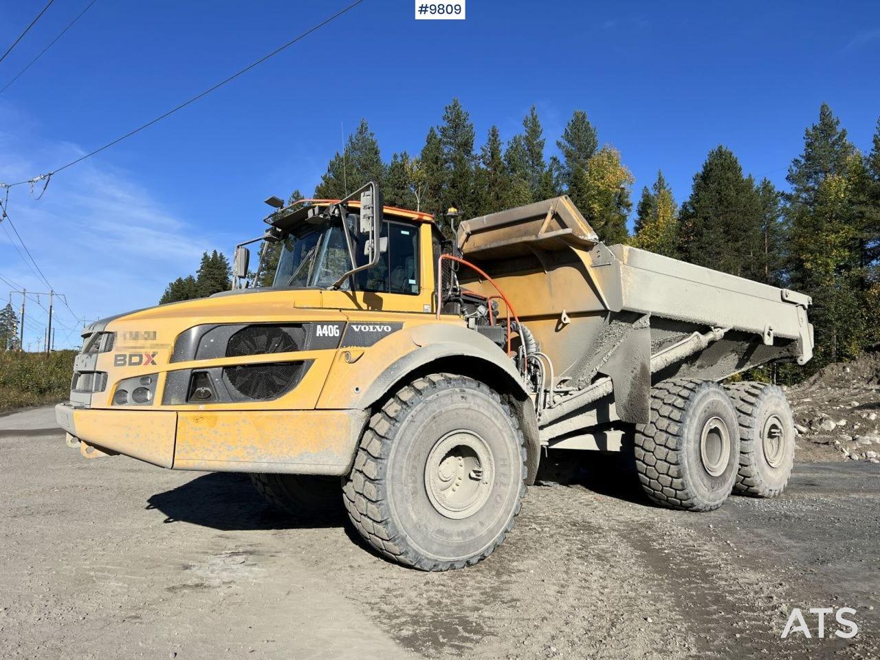 Volvo A40G dump truck - 铰接式自卸车:图1 Volvo A40G dump truck - 铰接式自卸车:图1