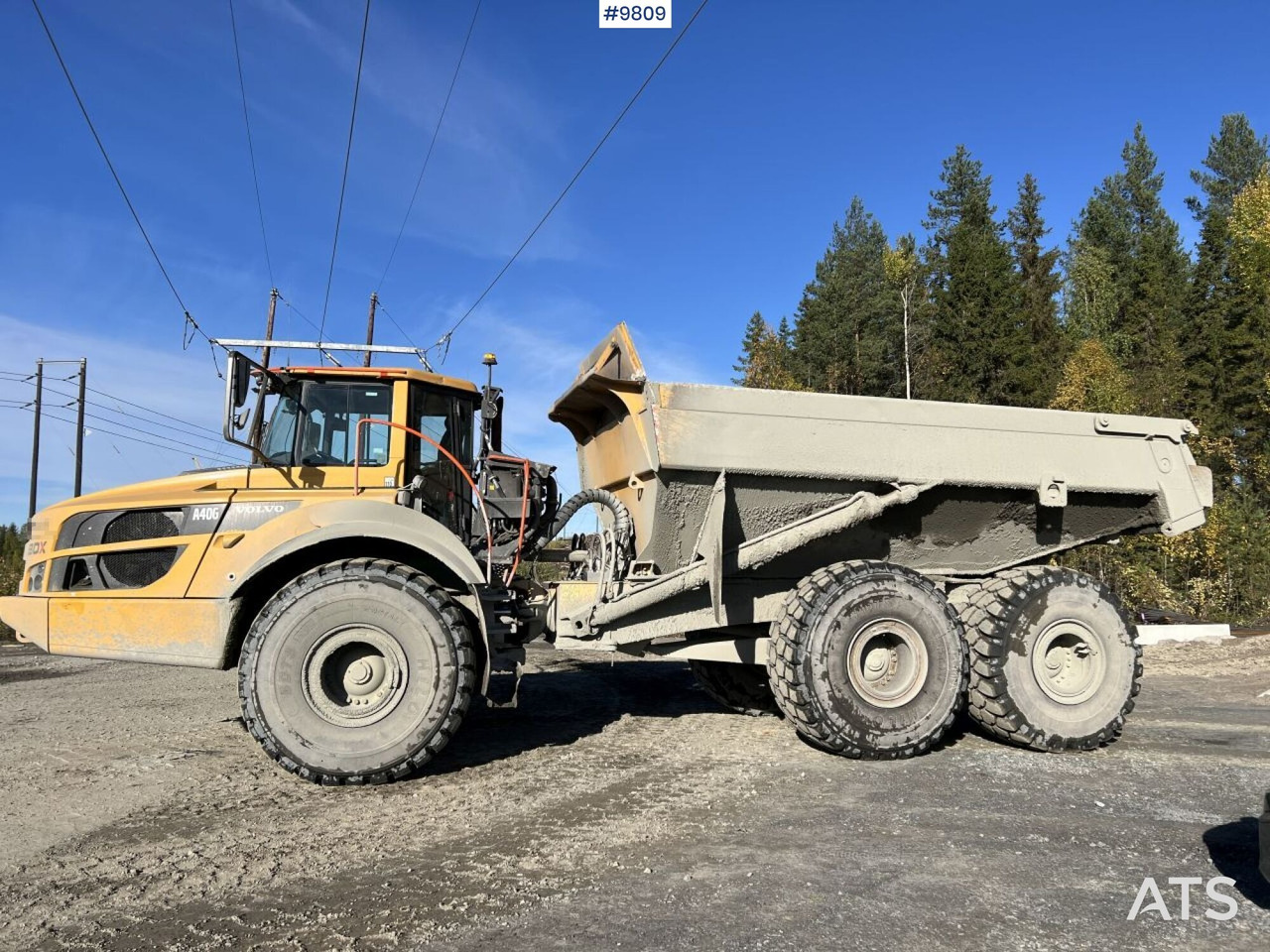 Volvo A40G dump truck - 铰接式自卸车:图3 Volvo A40G dump truck - 铰接式自卸车:图3