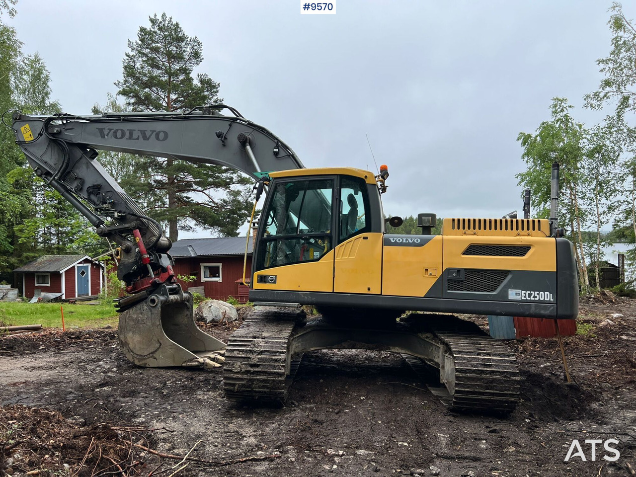 Volvo EC 250 DL grävsystem, rotor och planerskopa - 履带式挖掘机:图1 Volvo EC 250 DL grävsystem, rotor och planerskopa - 履带式挖掘机:图1