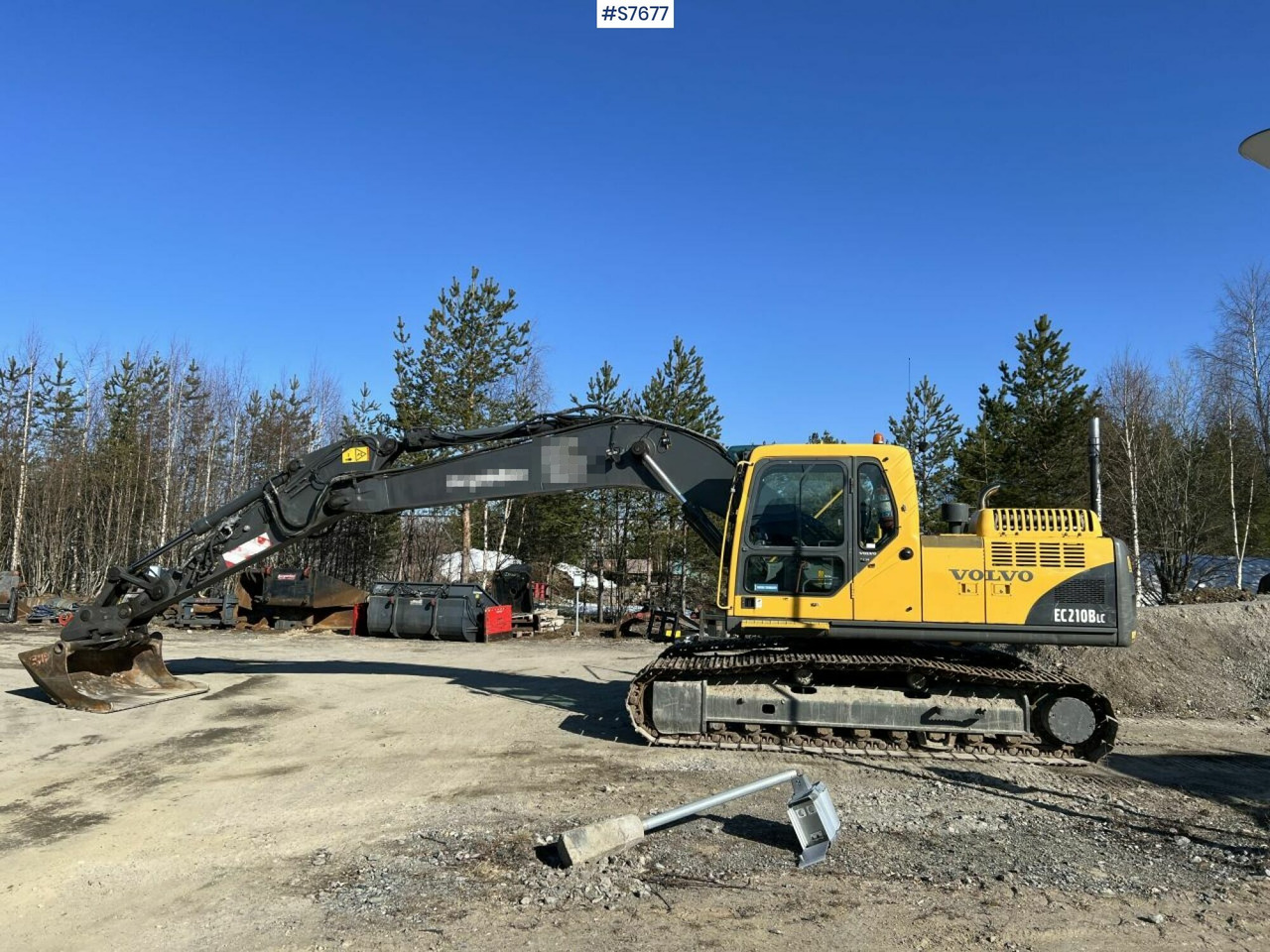 Volvo EC210 BLC Excavator with digging system - 挖掘机:图2 Volvo EC210 BLC Excavator with digging system - 挖掘机:图2