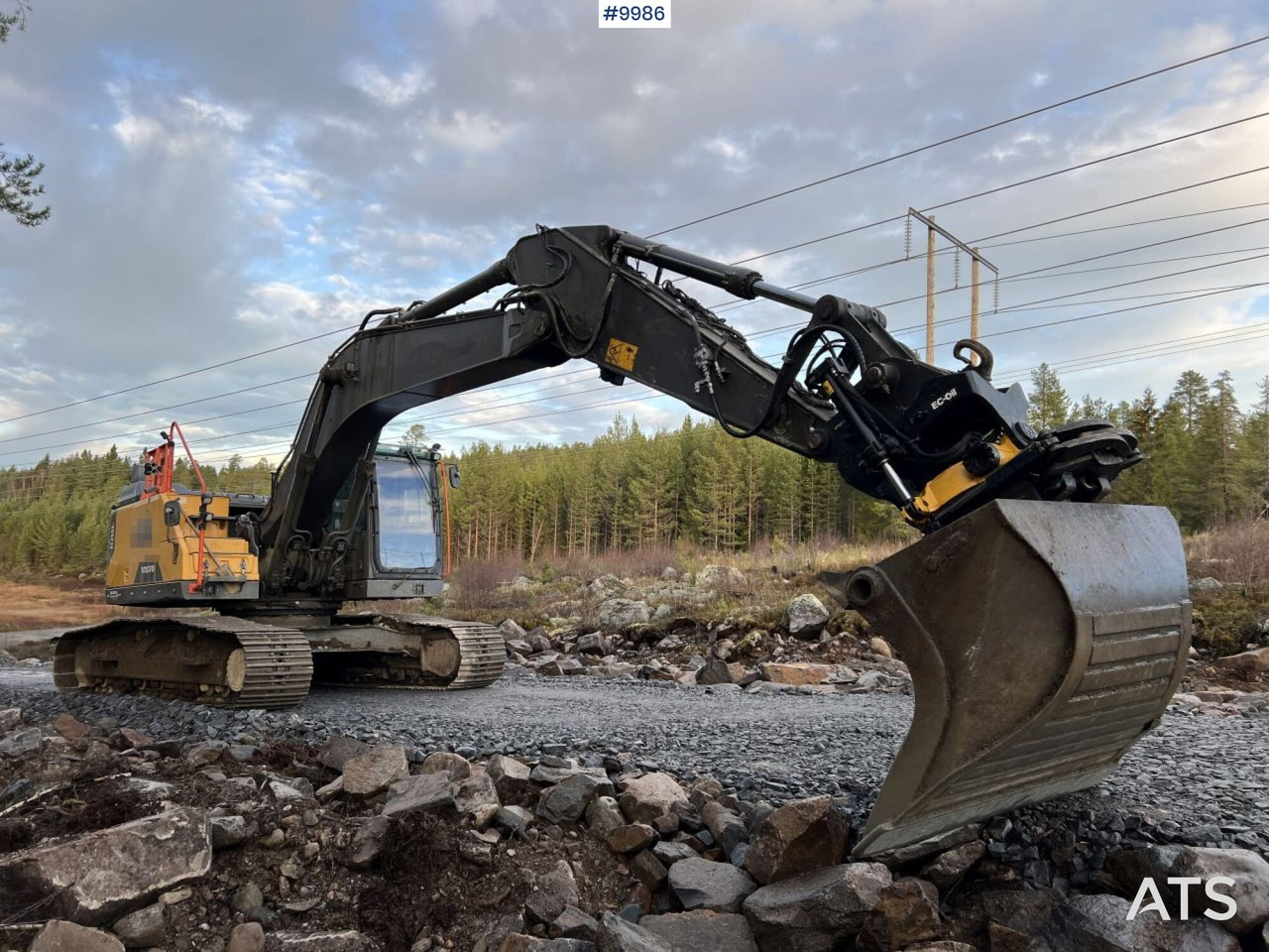 Volvo EC250EL Excavator with MOBA Excavation System, Rotor, and Bucket - 履带式挖掘机:图4 Volvo EC250EL Excavator with MOBA Excavation System, Rotor, and Bucket - 履带式挖掘机:图4