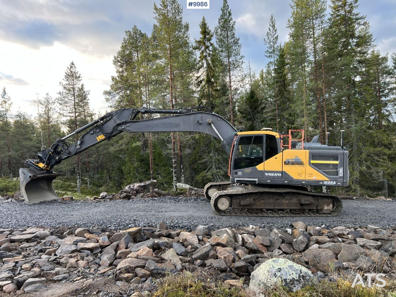 Volvo EC250EL Excavator with MOBA Excavation System, Rotor, and Bucket - 履带式挖掘机:图1 Volvo EC250EL Excavator with MOBA Excavation System, Rotor, and Bucket - 履带式挖掘机:图1