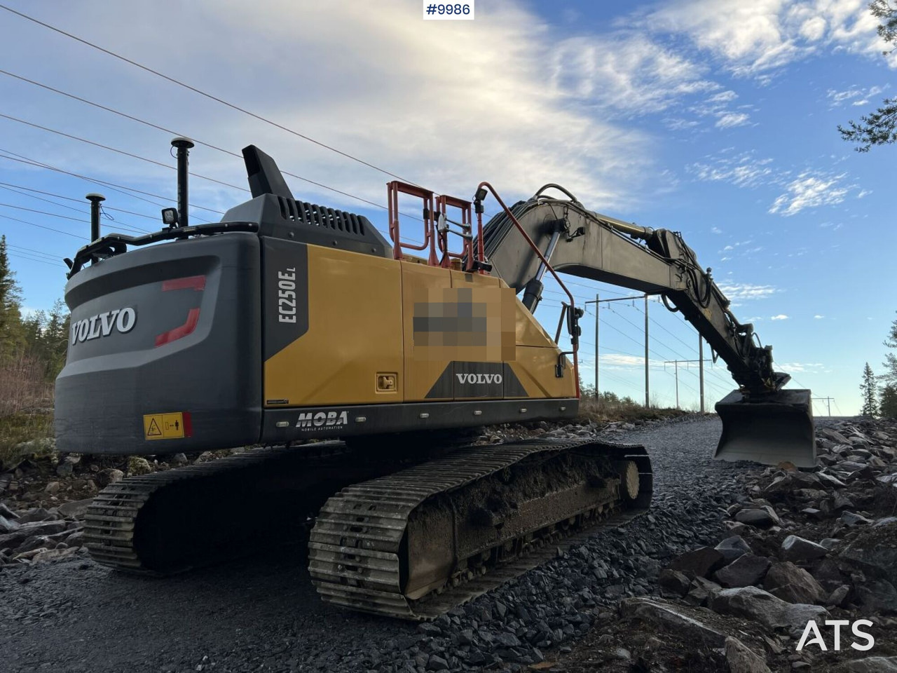 Volvo EC250EL Excavator with MOBA Excavation System, Rotor, and Bucket - 履带式挖掘机:图3 Volvo EC250EL Excavator with MOBA Excavation System, Rotor, and Bucket - 履带式挖掘机:图3