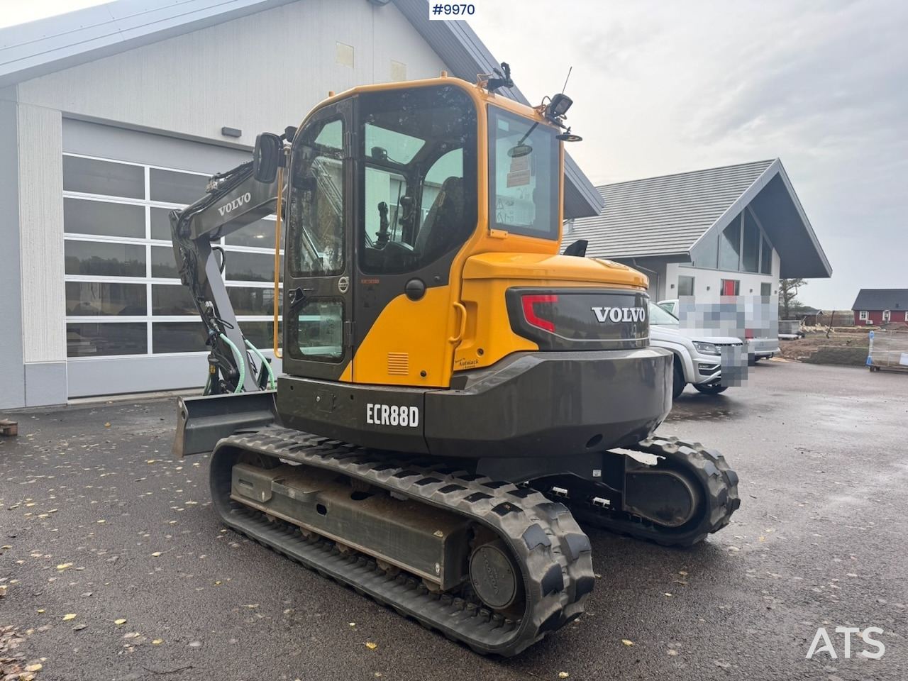 Volvo ECR88D crawler excavator with rotor tilt, 3 buckets, and ripper. 910 hours! - 履带式挖掘机:图3 Volvo ECR88D crawler excavator with rotor tilt, 3 buckets, and ripper. 910 hours! - 履带式挖掘机:图3