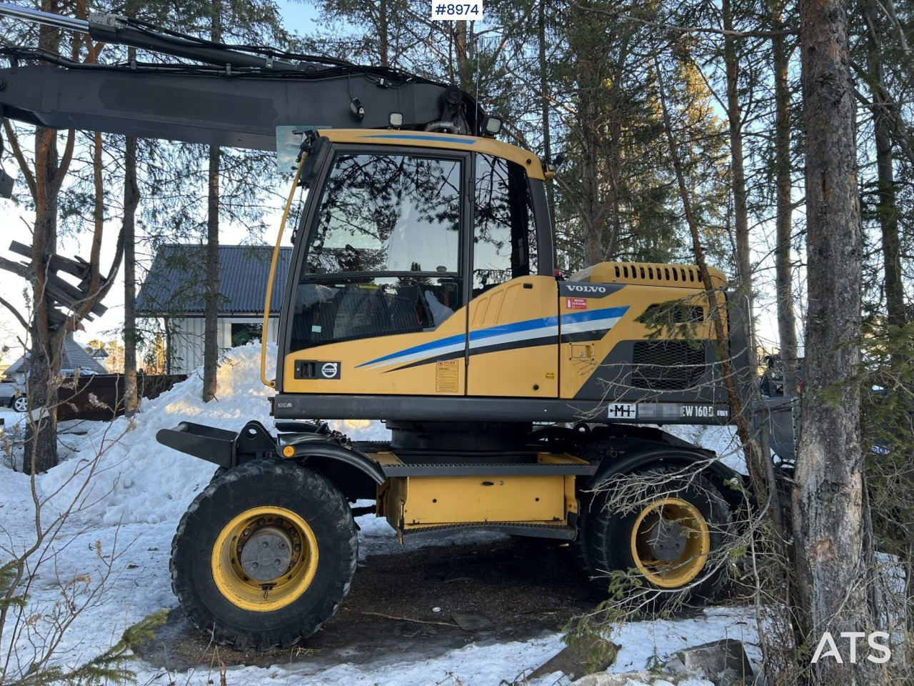 Volvo EW 160 D with Digging System, Tipper and Attachments - 轮式挖掘机:图3 Volvo EW 160 D with Digging System, Tipper and Attachments - 轮式挖掘机:图3