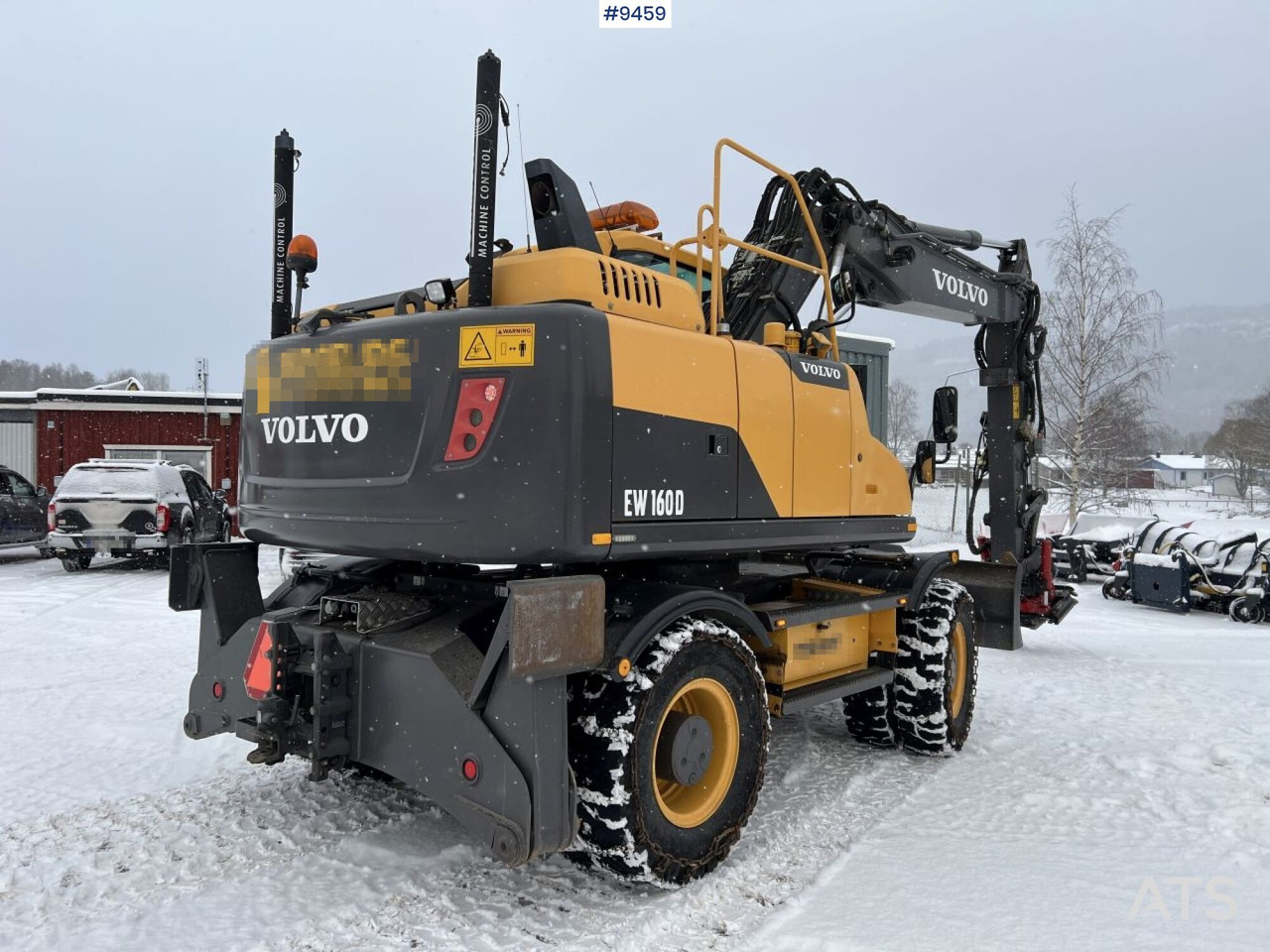 Volvo EW160 D Wheeled excavator (VIDEO) - 轮式挖掘机:图3 Volvo EW160 D Wheeled excavator (VIDEO) - 轮式挖掘机:图3