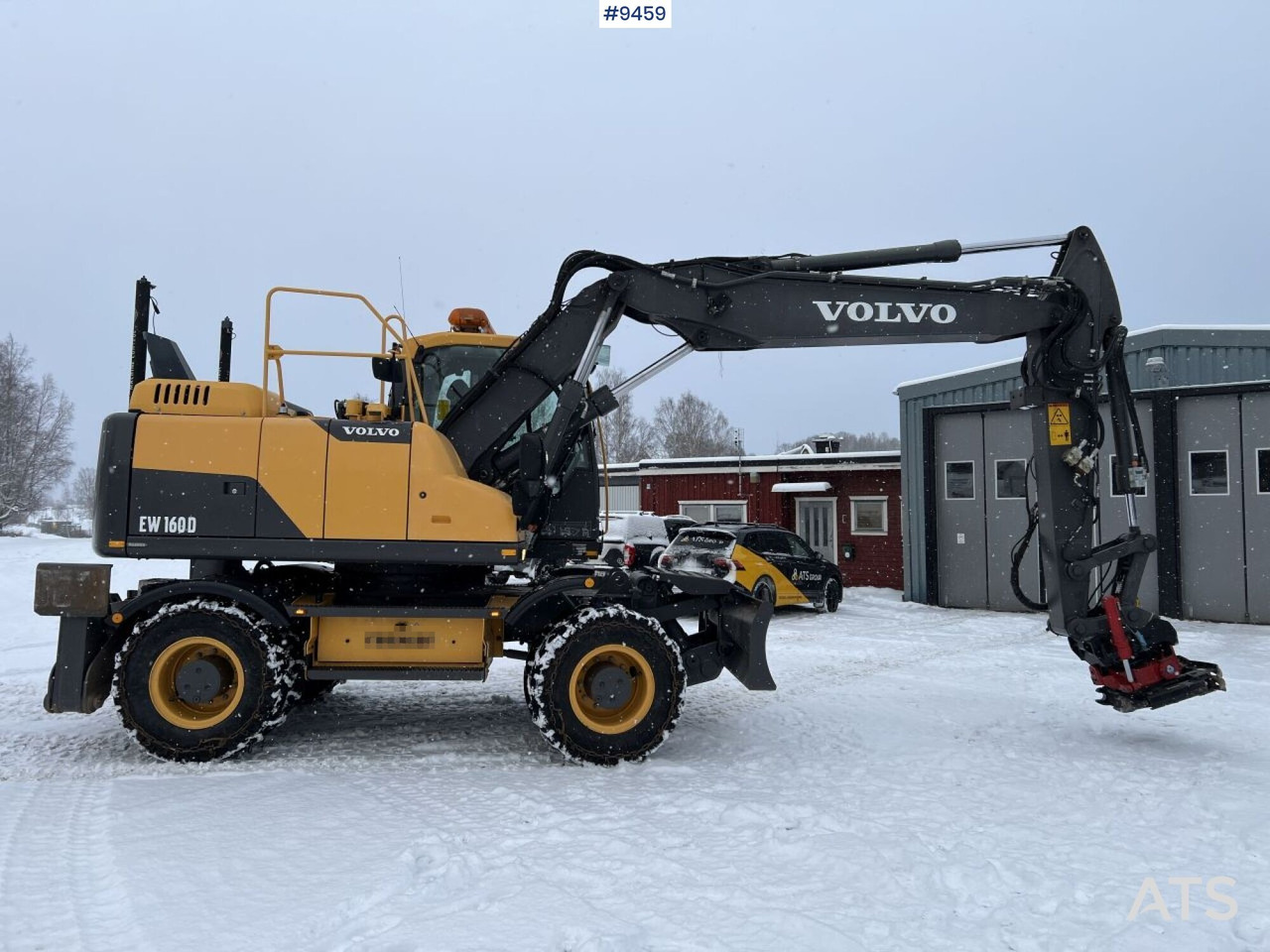 Volvo EW160 D Wheeled excavator (VIDEO) - 轮式挖掘机:图4 Volvo EW160 D Wheeled excavator (VIDEO) - 轮式挖掘机:图4