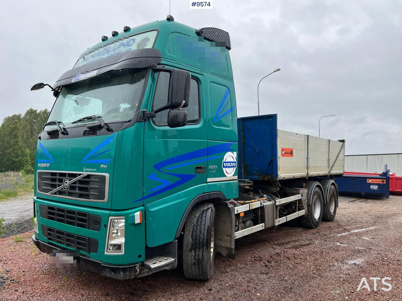 Volvo FH 520 6X4 Quick lock with flatbed - 栏板式/ 平板卡车:图1 Volvo FH 520 6X4 Quick lock with flatbed - 栏板式/ 平板卡车:图1