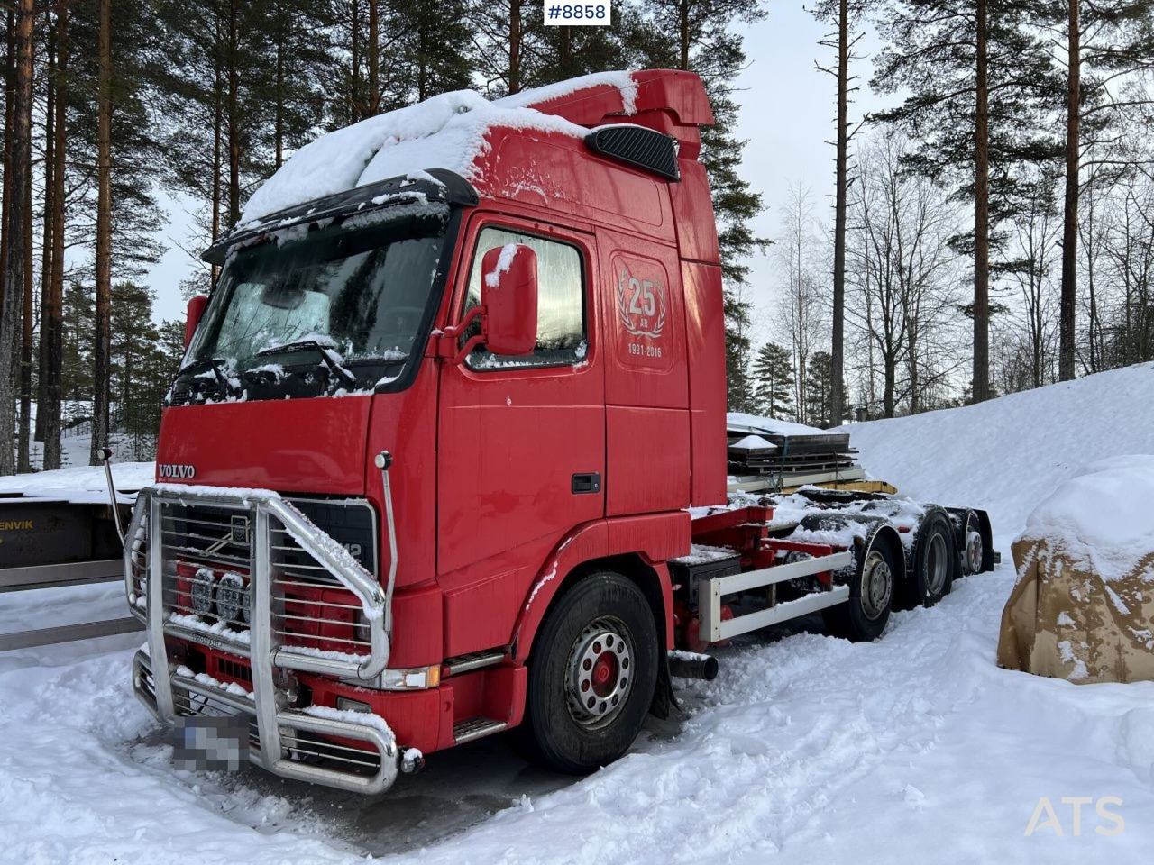 Volvo FH12 Turntable and container bracket for 20 foot container - 牵引车:图1 Volvo FH12 Turntable and container bracket for 20 foot container - 牵引车:图1