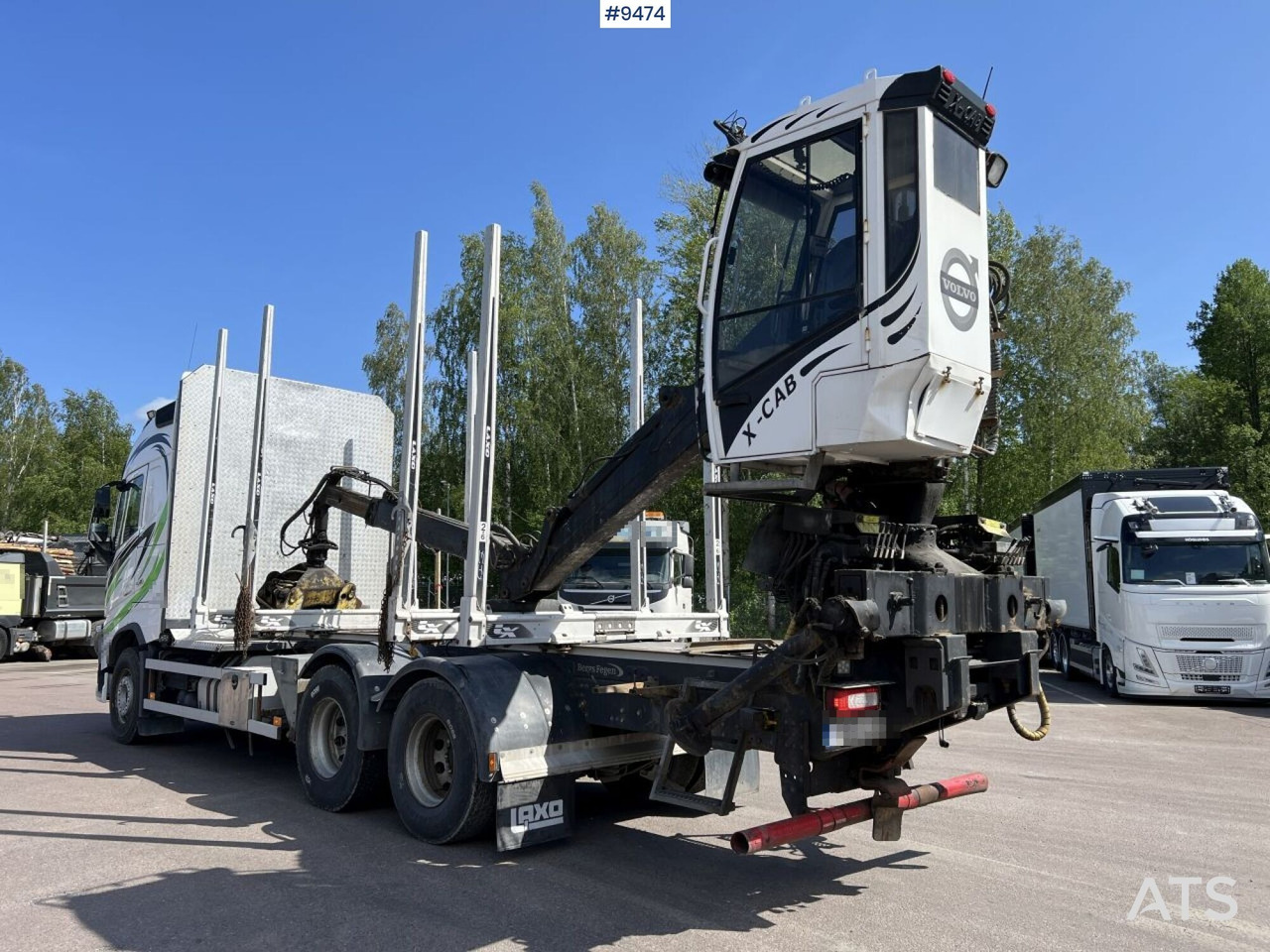 Volvo FH13 Logging truck with Loglift 105S crane - 木材运输车, 起重车:图5 Volvo FH13 Logging truck with Loglift 105S crane - 木材运输车, 起重车:图5