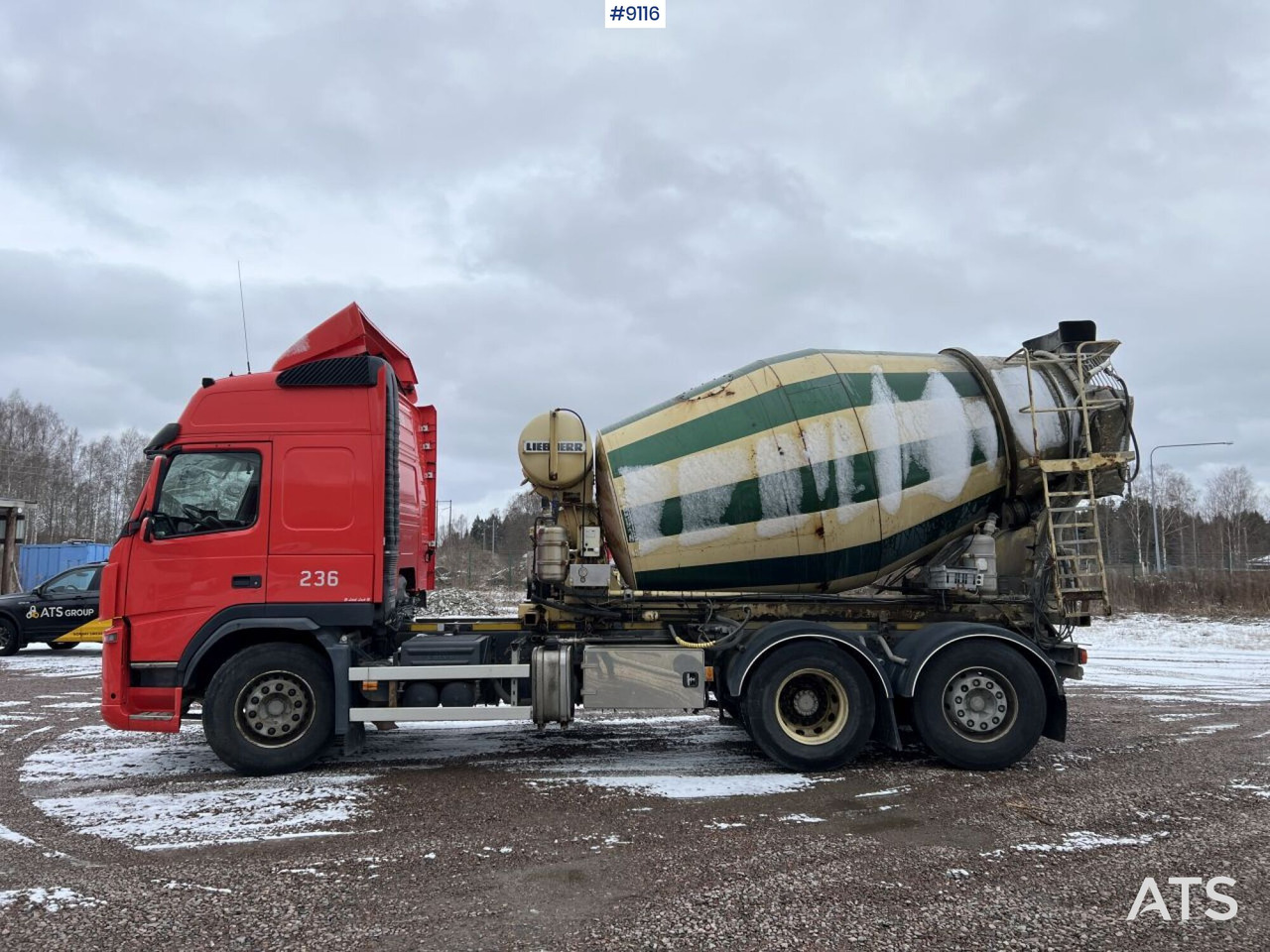Volvo FM 6X2 Quick lock with concrete rotator (VIDEO) - 混凝土搅拌车:图3 Volvo FM 6X2 Quick lock with concrete rotator (VIDEO) - 混凝土搅拌车:图3
