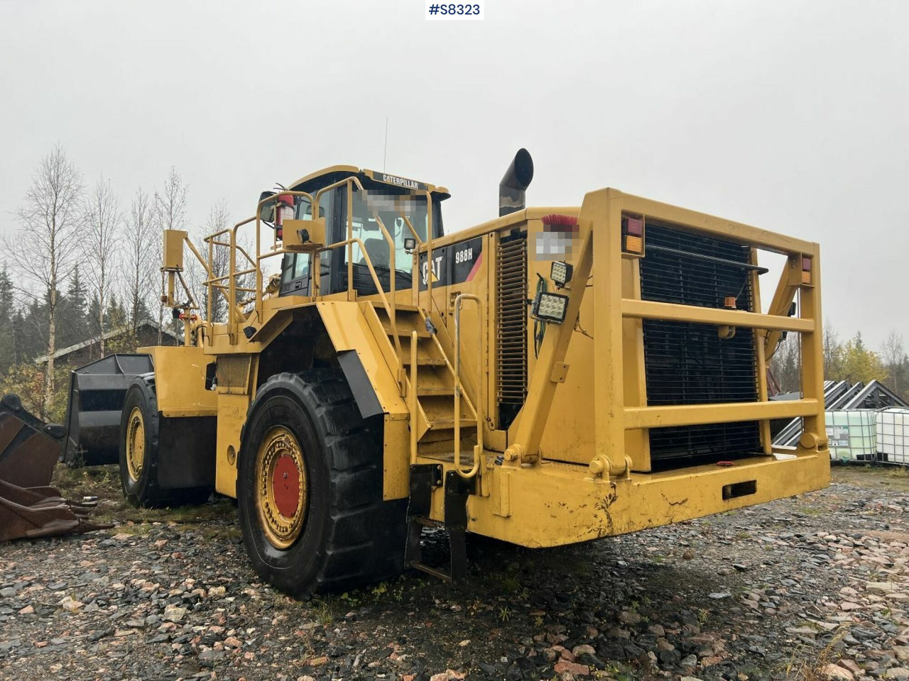 Wheel loader, CAT 988H with bucket - 轮式装载机:图2 Wheel loader, CAT 988H with bucket - 轮式装载机:图2