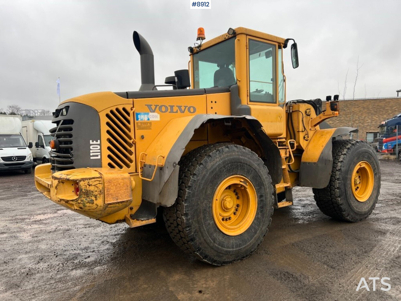 Wheel loader - Volvo L110E - 轮式装载机:图3 Wheel loader - Volvo L110E - 轮式装载机:图3
