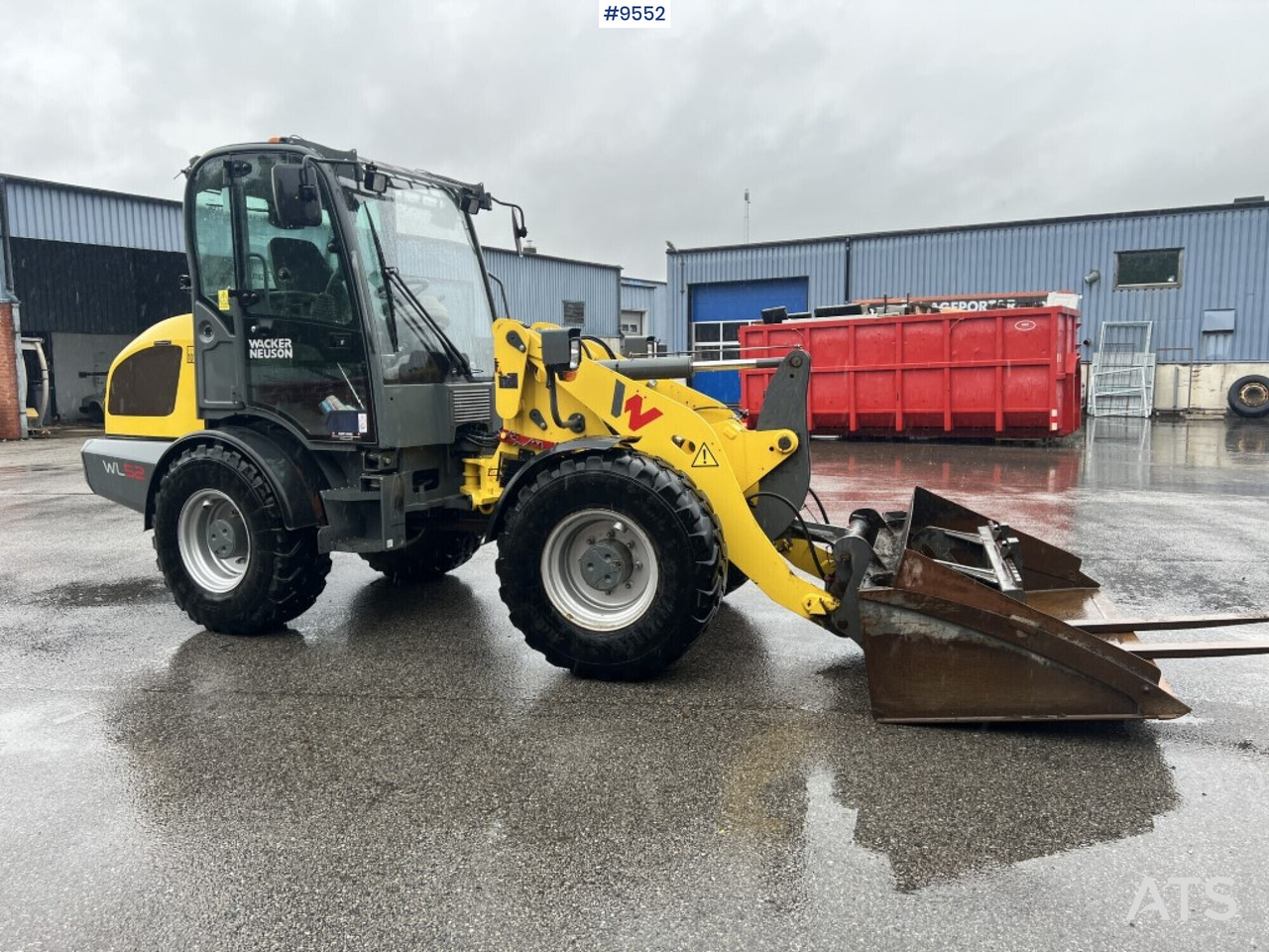 Wheel loader Wacker Neuson WL52 gears and tool stand - 轮式装载机:图2 Wheel loader Wacker Neuson WL52 gears and tool stand - 轮式装载机:图2