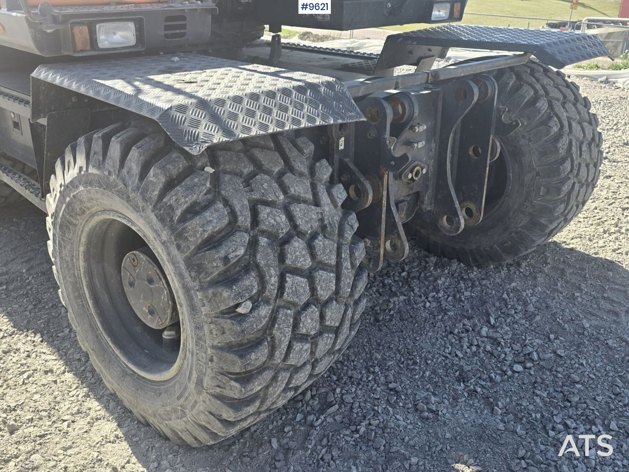 Wheeled Excavator Doosan DX160W with attachment and trailer 租赁 Wheeled Excavator Doosan DX160W with attachment and trailer：图12