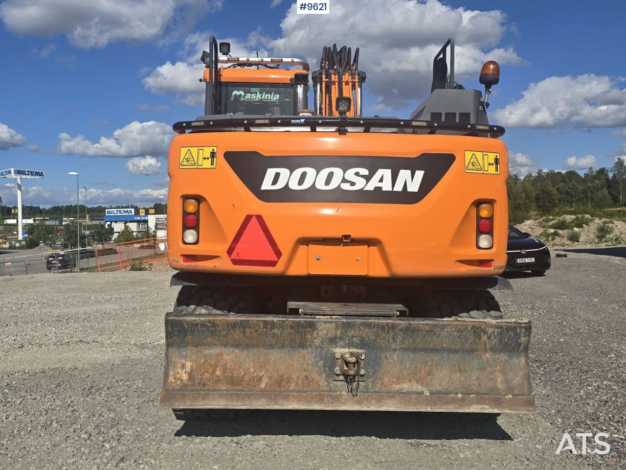 Wheeled Excavator Doosan DX160W with attachment and trailer 租赁 Wheeled Excavator Doosan DX160W with attachment and trailer：图10