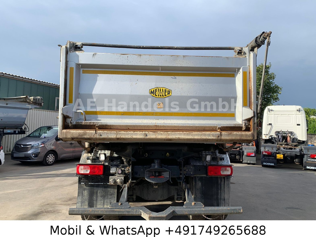 DAF CF 530 6x4 Meiller *Bobmatik/12m³/Standklima/AHK - 翻斗车:图5 DAF CF 530 6x4 Meiller *Bobmatik/12m³/Standklima/AHK - 翻斗车:图5