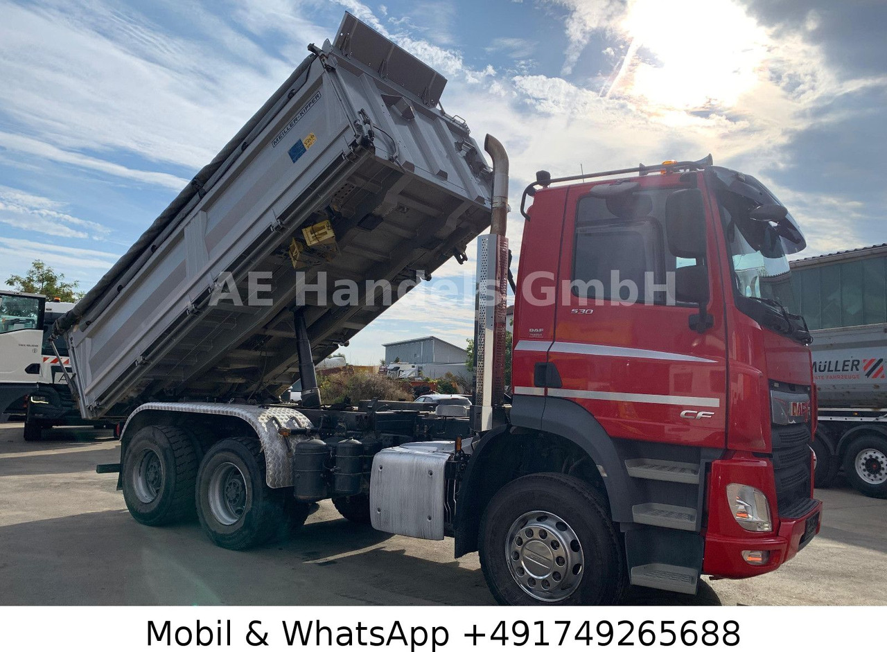 DAF CF 530 6x4 Meiller *Bobmatik/12m³/Standklima/AHK - 翻斗车:图3 DAF CF 530 6x4 Meiller *Bobmatik/12m³/Standklima/AHK - 翻斗车:图3