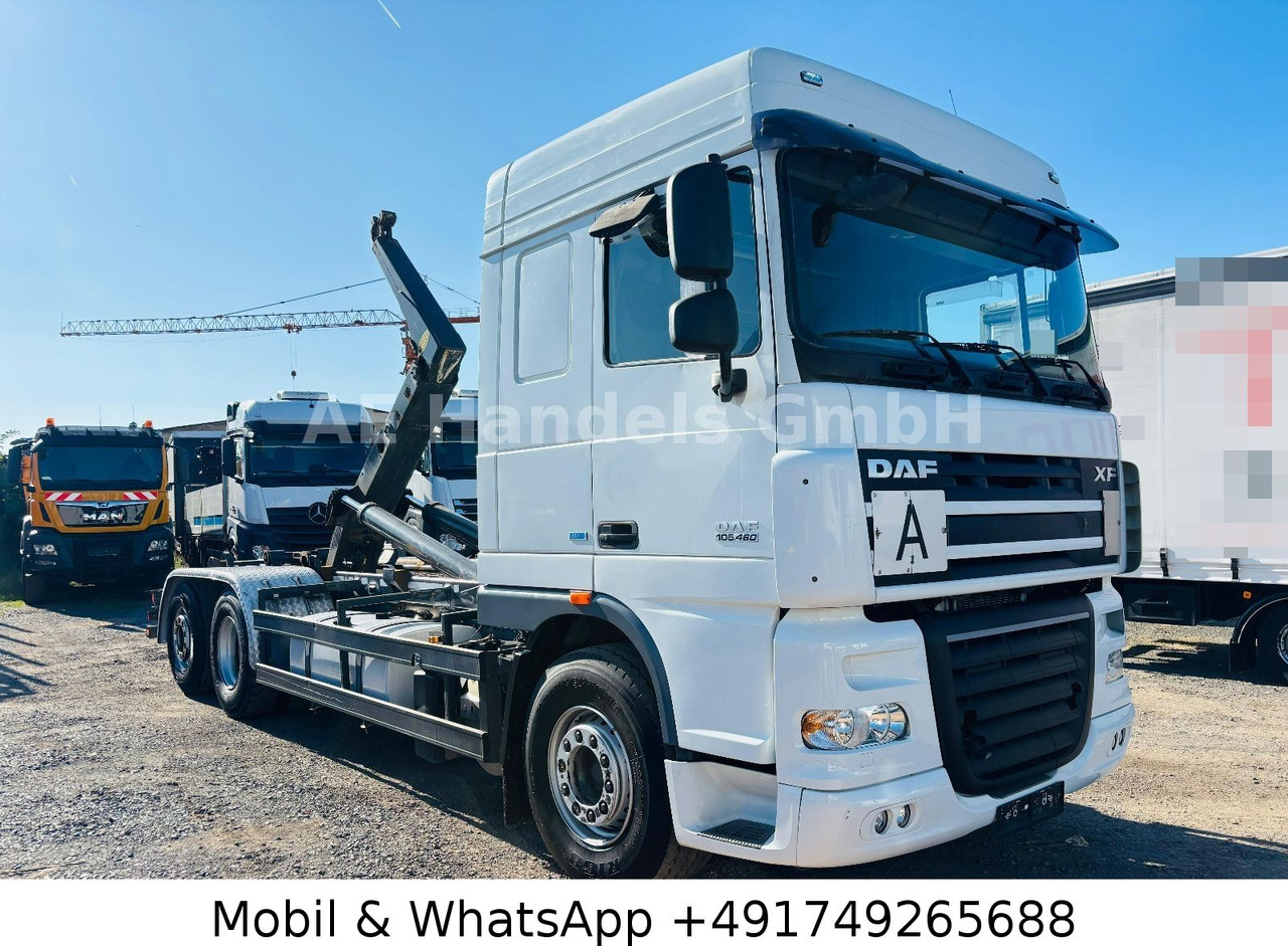 DAF XF 105.460 SC BL Meiller RK 20.70 *Retarder/L+L - 吊钩升降车:图1 DAF XF 105.460 SC BL Meiller RK 20.70 *Retarder/L+L - 吊钩升降车:图1